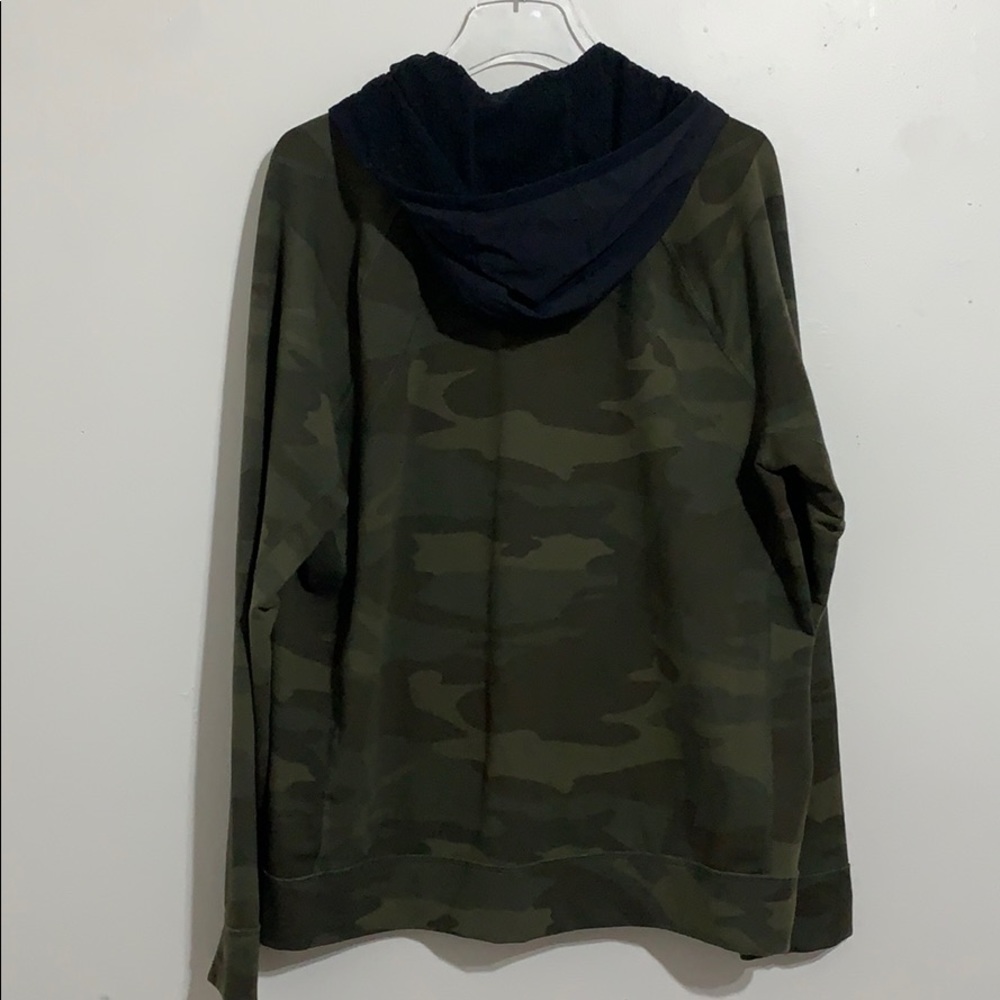 Mens Abercrombie hoodie camo sweatshirt size Lg ❤️ - Picture 6 of 6